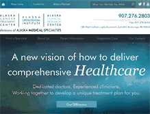 Tablet Screenshot of akmedicalspecialties.com